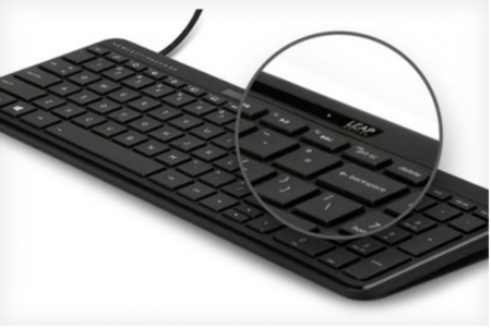 Este mes podrás escribir y hacer gestos con el teclado de HP con Leap Motion