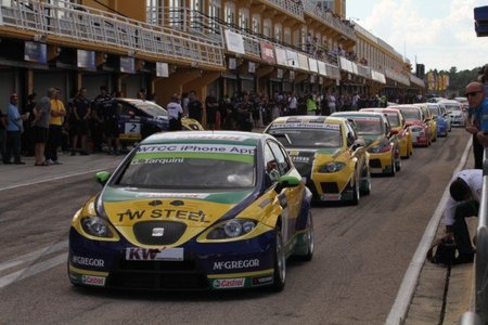 Gabriele Tarquini, pole en Valencia