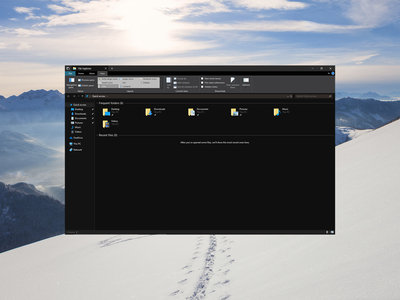 La última beta de Windows 10 incluye el primer modo oscuro para el explorador de archivos y un nuevo portapapeles de lujo