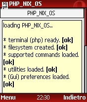 Linux en el navegador del teléfono