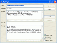 MyJingle, aplicación de prueba basado en LibJingle