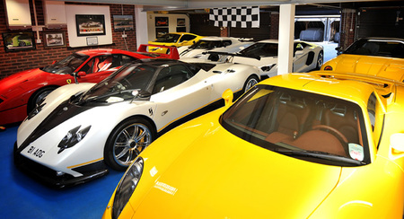 La impresionante colección de coches de Peter Saywell