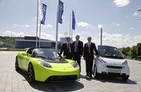 Daimler compra un 10% de Tesla