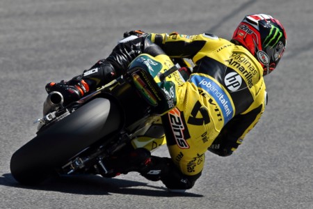 Álex Rins y su mono Rev'It!, ahora con el airbag inteligente Dainese D-air