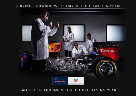 Motores TAG Heuer para Red Bull y motores Ferrari para Toro Rosso