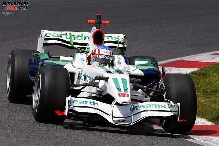 El nuevo alerón trasero del Honda RA108