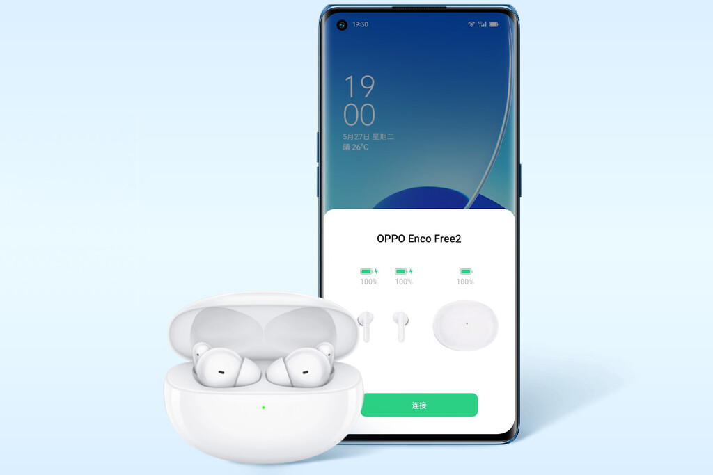 OPPO Enco Free 2: auriculares inalámbricos con cancelación de ruido activa y hasta 30 horas de autonomía