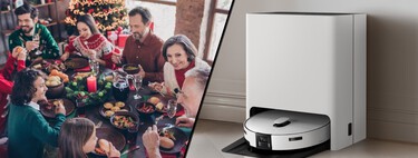 La limpieza después de las cenas de Navidad y Nochevieja es un engorro. En casa, con estos ajustes se la dejamos al robot aspirador