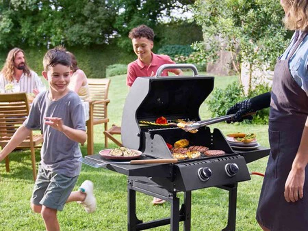 Barbacoa De Gas De 2 Quemadores Zoom 2