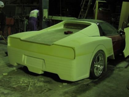 Honda NSX convertido en Ferrari F50