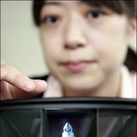 Pantalla 3D de bolsillo de Hitachi