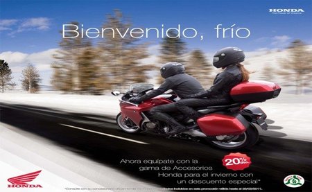 Honda,rebajas del 20% en la campaña de accesorios de invierno