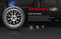 Neumáticos con olor a lavanda, naranja y jazmín