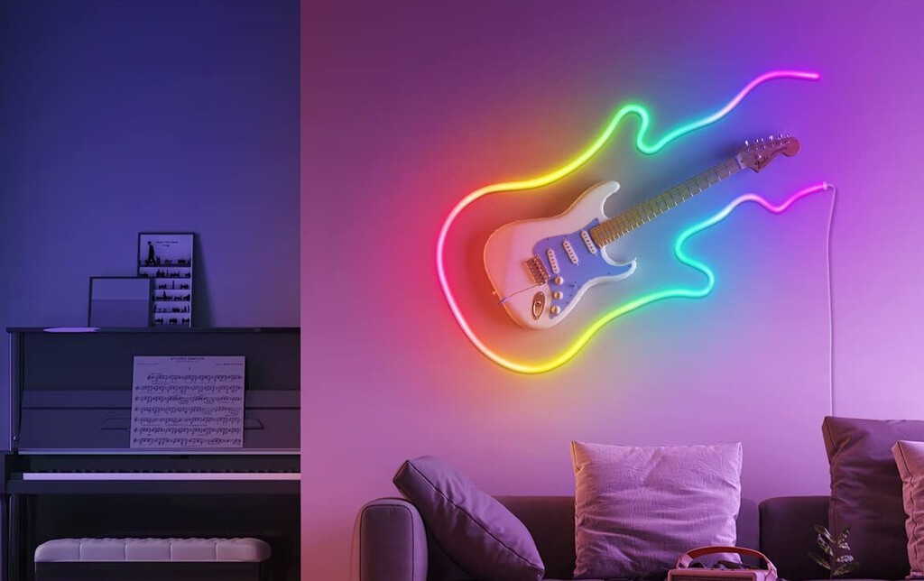 Esta tira LED es ideal para crear tu propio neón 