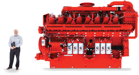 Este motor Diesel asustaría a cualquiera