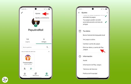 Borrar Perfil Play Juegos