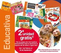 2x1 en juguetes educativos Diset: nueva promoción de Juguetilandia