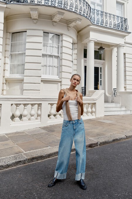 Vaqueros Cuffed Jeans Zara Tendencia Otono 2026 Dobladillo Elegante Comodo