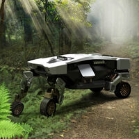 El Hyundai Tiger es un todoterreno autónomo que echa a andar, literalmente, cuando se acaban los caminos