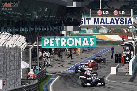 Cargas y estrategias para la carrera del Gran Premio de Malasia