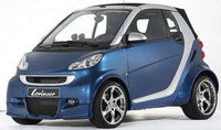 Smart ForTwo preparado por Lorinser, con más escapes que cilindros