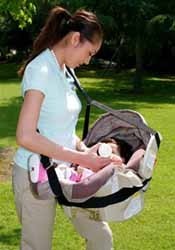Falcon Car Seat Carrier: para cargar la sillita de coche sin manos