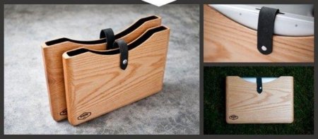 Blackbox, preciosa funda de madera para el MacBook Pro