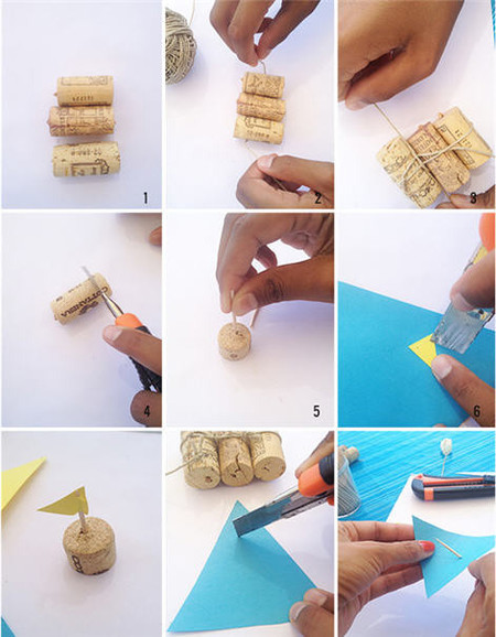 Barco en tarro de cristal