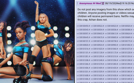 Sabes que el 2020 no puede ser más raro cuando 4chan prohíbe publicar imágenes de una nueva película de Netflix