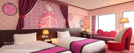 El Hotel de Hello Kitty abre en Tokyo, ¿no da un poquito de miedo?