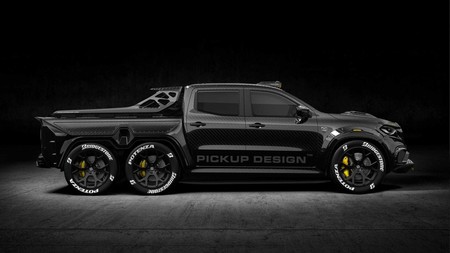 Exy Monster X Concept, el Mercedes Clase X que nunca imaginaste, seis ruedas y listo para circuito