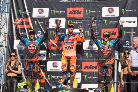 Mxgp Podium At Lommel