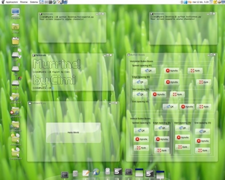 Transparencias por defecto para el entorno de escritorio de Ubuntu 10.04 Lucid Lynx