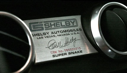 Shelby Mustang GT500 Super Snake