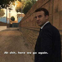 "He indignado a los gamers". Con un meme de GTA San Andreas, el presidente de Francia atajó su última polémica sobre el cerco a los juegos