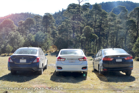 Comparativa Honda City Suzuki Ciaz Nissan Versa Apertura 2