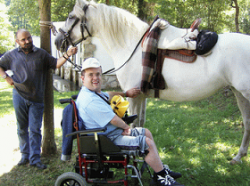 Hipoterapia, terapia del trote del caballo