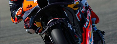 El alerón en el guardabarros de la KTM de MotoGP ha vuelto. Lo va a utilizar Dani Pedrosa en Jerez, y ha gustado mucho