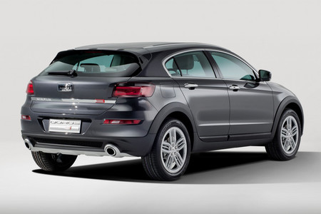 Qoros 3 Cross Hybrid Concept, vista trasera