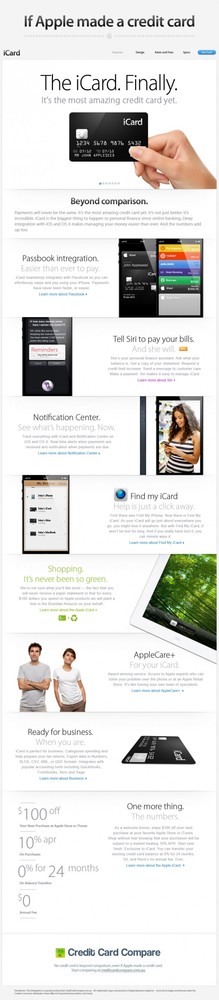 If Apple Made a Credit Card...