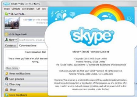 Skype 4.2 beta disponible para Windows