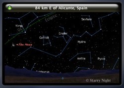 Starry Night Widget: El cielo de cualquier parte del mundo, en tu Dashboard