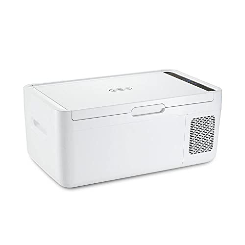 MOBICOOL MCG15 nevera con compresor 15L – 12V/24V y 230V, enfriamiento rápido – nevera eléctrica portátil para coche, camping, autocaravana y barco – compacta, potente & de bajo consumo