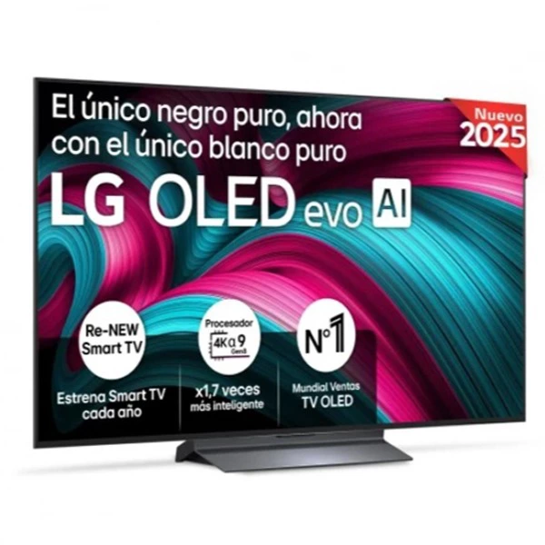 TV LG 48C54LA 48" (121,92 cm), OLED, 4K UHD, 144 Hz, Procesador Inteligente a9 AI Processor, Smart TV