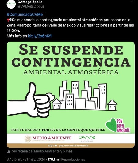 Suspension Contingencia