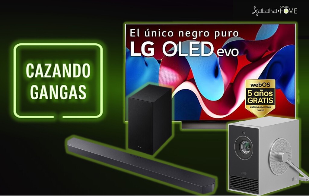 Smart TV con 50 % de descuento, barras de sonido, proyectores, hogar conectado y más: Cazando gangas