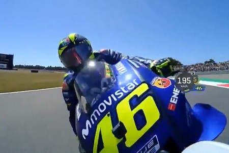 Así fue la escalofriante embestida de Valentino Rossi a Jorge Lorenzo en Assen