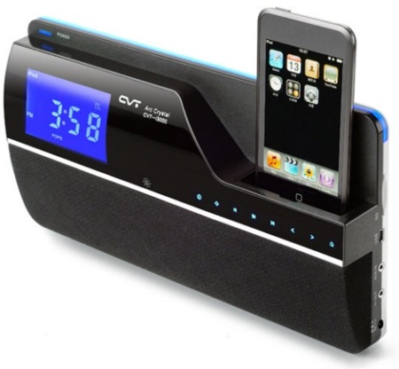 CVT i3101, reloj-despertador de pared para el iPod/iPhone