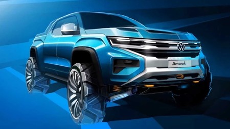 La nueva Volkswagen Amarok llegará en 2022 compartiendo plataforma con la pick-up Ford Ranger