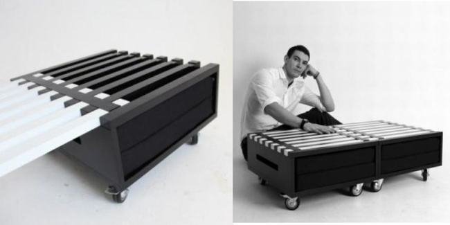 Somnys, mueble multiusos con cama incluida